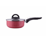 Αντικολλιτικό κασαρολλί με γυάλινο πώμα