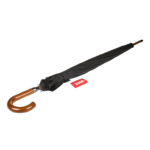 Ομπρέλα βροχής με ξύλινο μπαστούνι